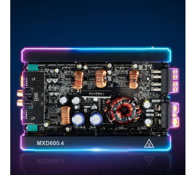 Automobilinis garso stiprintuvas, 4 kanalų7