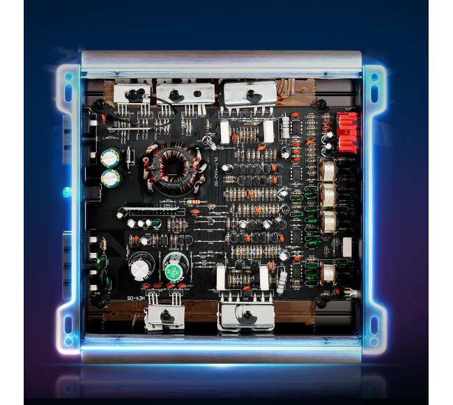 2 kanalų automobilinis stiprintuvas7