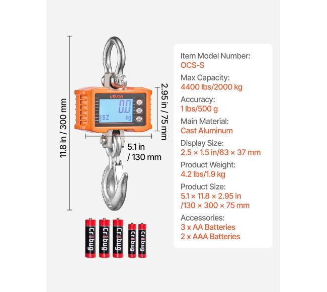 Skaitmeninės kranų svarstyklės 2000 kg6