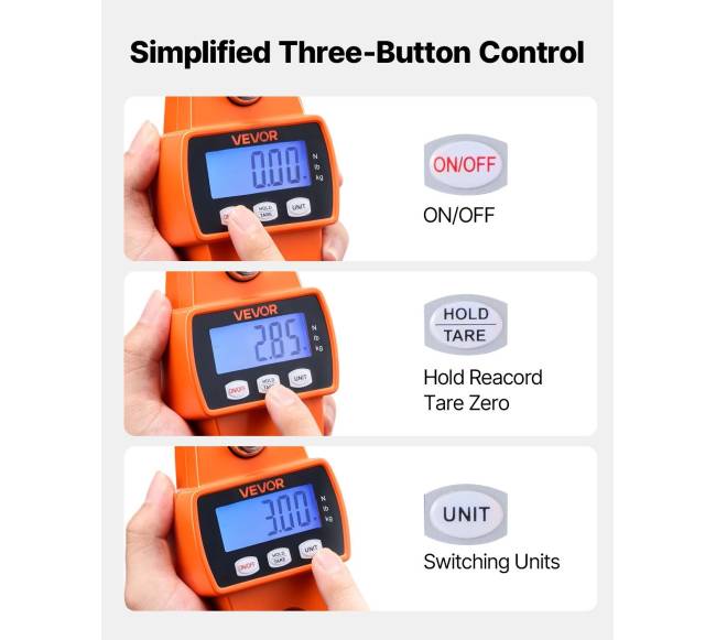 Skaitmeninės svarstyklės krano, iki 300 kg5