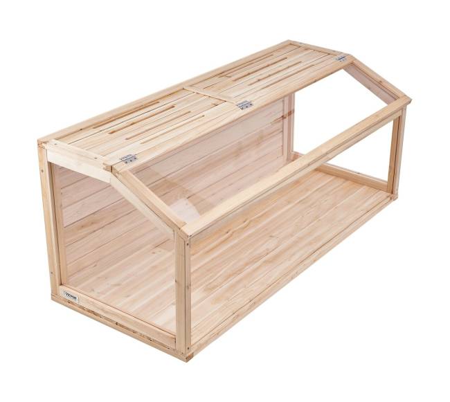 Medinė žiurkėnų narvelis 122 cm0