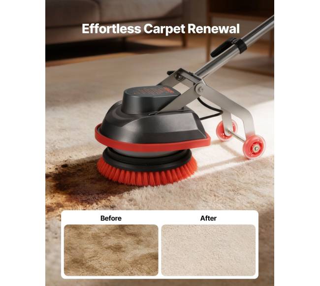 Pramoninis grindų šveitimo įrenginys su 2 ratais3