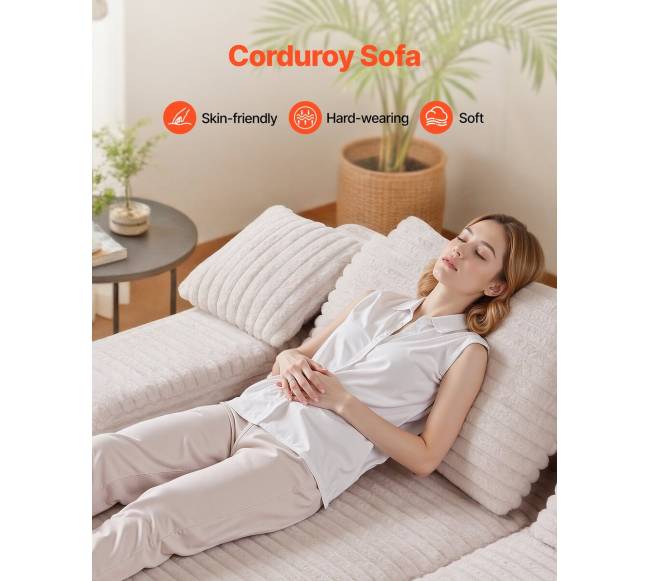 Dviguba poilsio sofa iš velvetinio audinio1