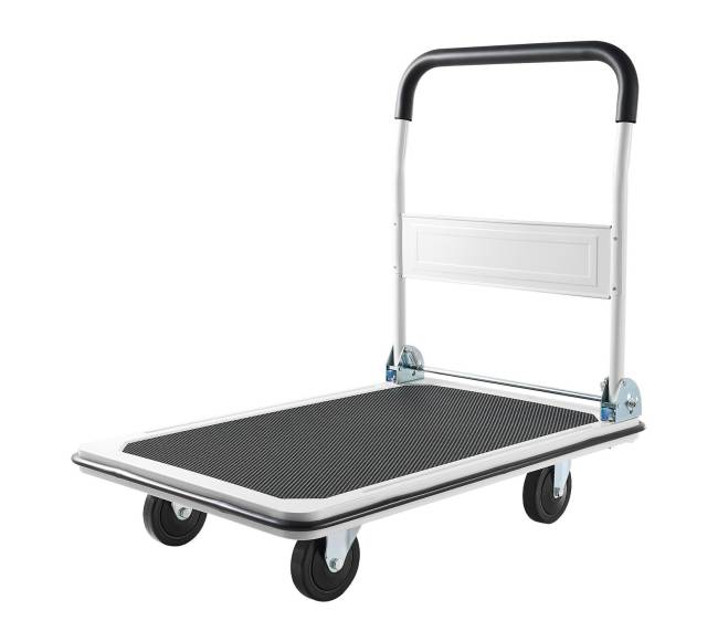 Sulankstomas vežimėlis su platforma, 299 kg apkrova8