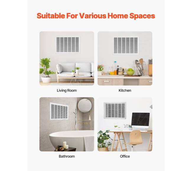 Grąžinamasis oro filtras grotelės 76 x 51 cm5