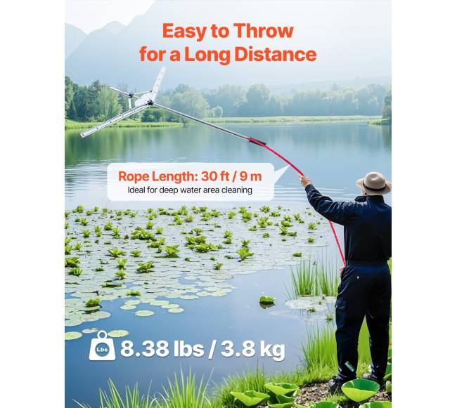 Vandens telkinių piktžolių pjovimo įrankis2