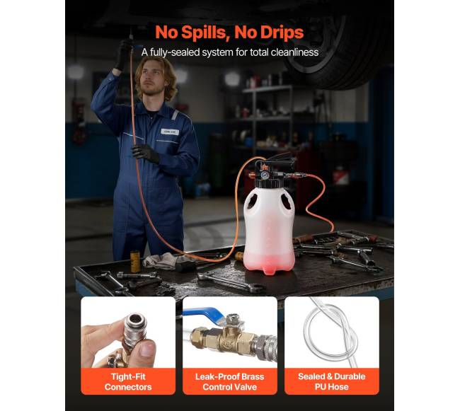 Pneumatinė 8 l transmisijos skysčio pompa1