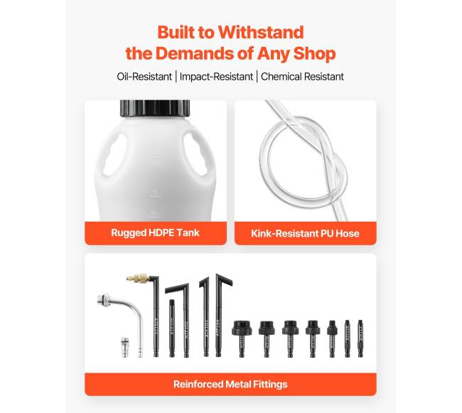 Pneumatinė 8 l transmisijos skysčio pompa5