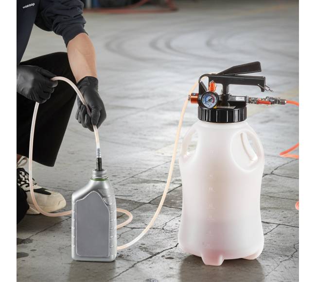 Pneumatinė 8 l transmisijos skysčio pompa7