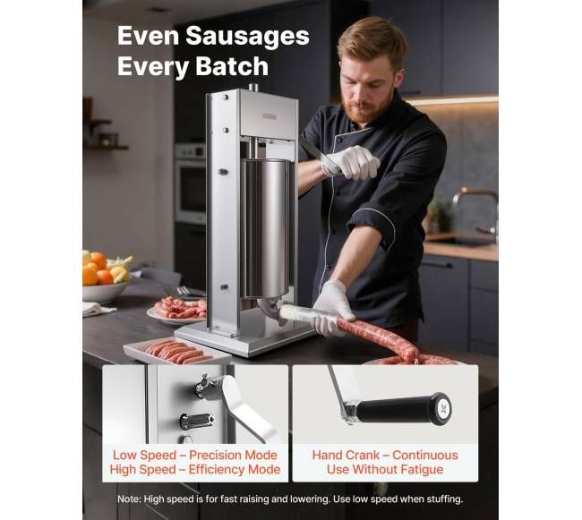 Rankinis dešrų kimštuvas 15 L1