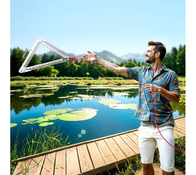 60 cm trikampis vandens žolių grėblys7