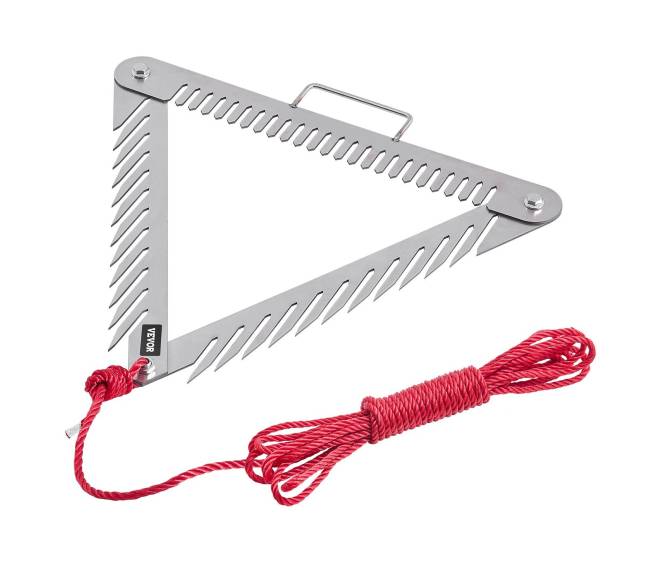 60 cm trikampis vandens žolių grėblys9