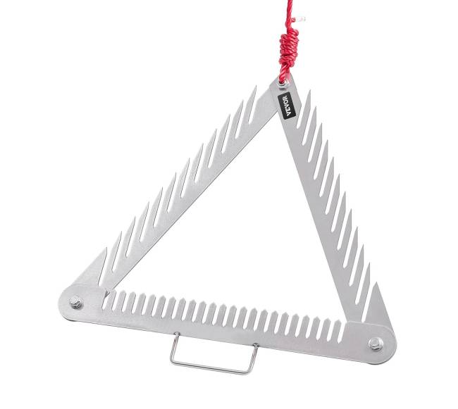 60 cm trikampis vandens žolių grėblys10