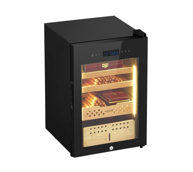 Elektrinis 60L cigarų humidoras namams10