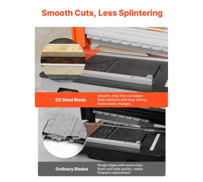 Vinilo grindų pjaustyklė, 16mm laminatas3