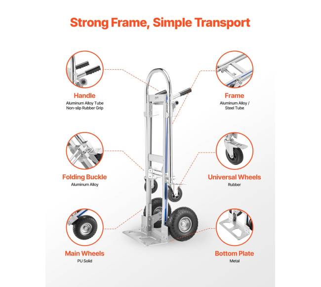 2 in 1 vežimėlis su nešlifu rankena3