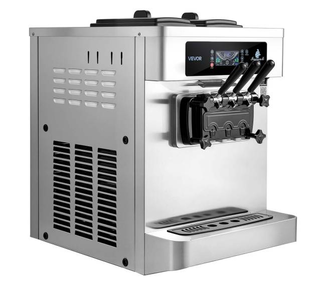 Komercinė ledų gaminimo mašina su trimis skoniais8