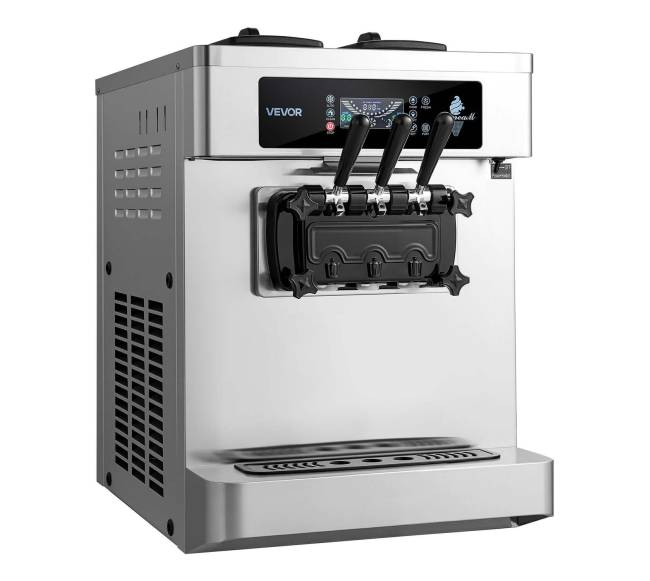 Komercinė ledų gaminimo mašina su trimis skoniais9