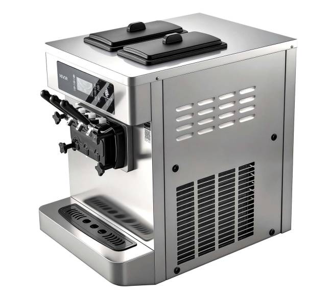 Komercinė ledų gaminimo mašina su trimis skoniais10