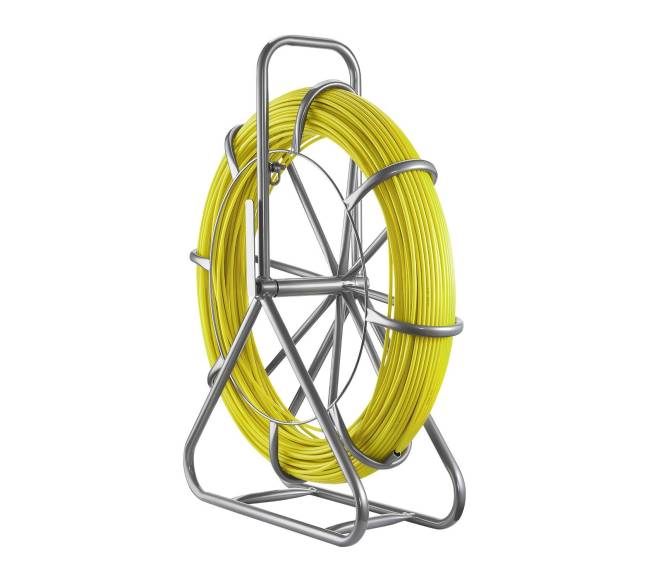 Stiklo pluošto kabelių traukiklis su stovu0