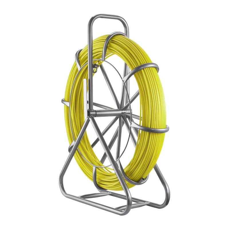 Stiklo pluošto kabelių traukiklis su stovu0