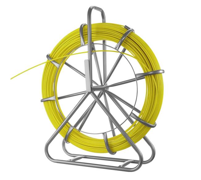 Stiklo pluošto kabelių traukiklis su stovu10