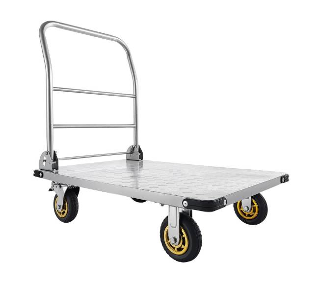 Platforminis vežimėlis 907 kg, plieninis0