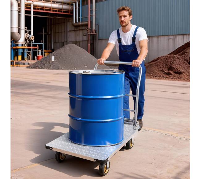 Platforminis vežimėlis 907 kg, plieninis7