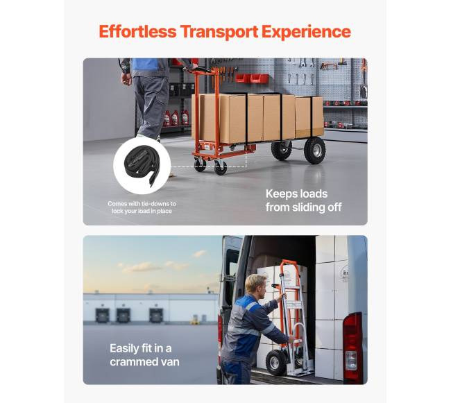 4 viename rankinis vežimėlis, 453.6 kg apkrova4