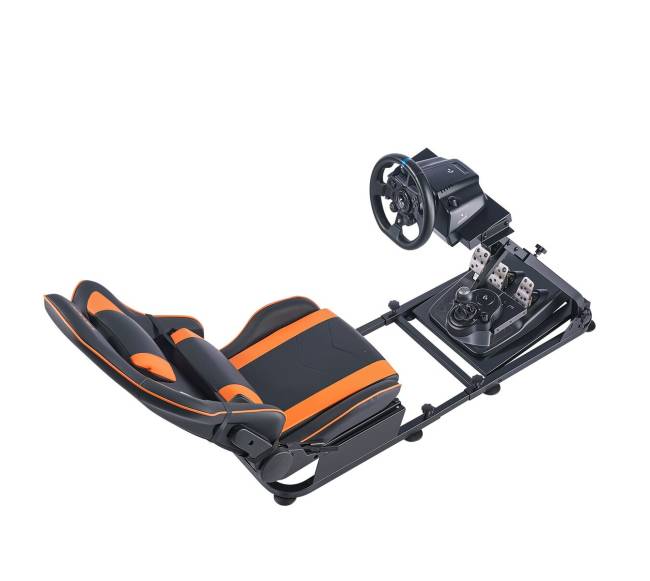 Lenktynių vairaračio stovas su dvigubu bėgiu9