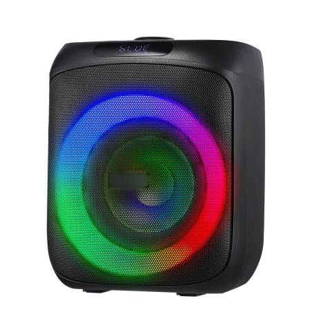 Nešiojama karaoke sistema su mikrofonais0