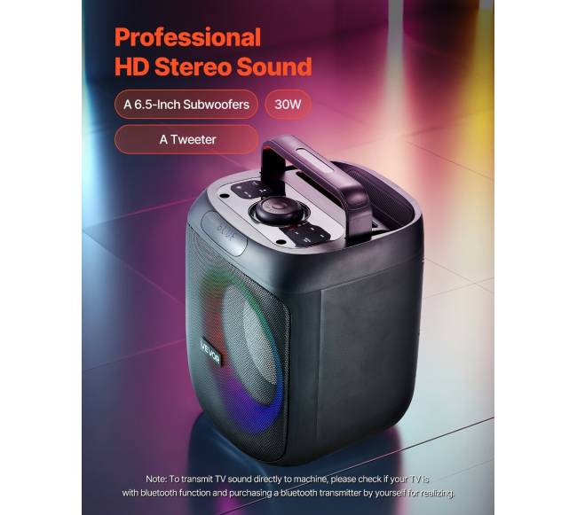 Nešiojama karaoke sistema su mikrofonais1