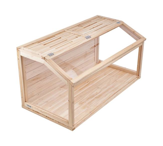 Medinė žiurkėno narvelio buveinė 40 cm0