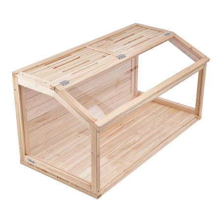 Medinė žiurkėno narvelio buveinė 40 cm0