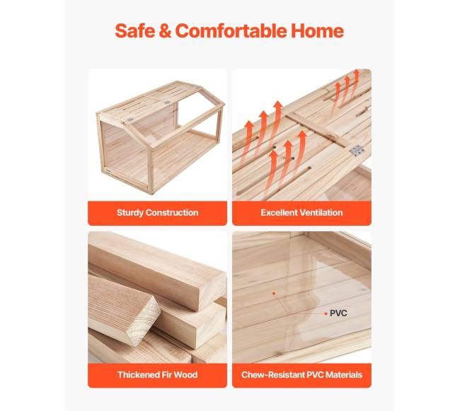 Medinė žiurkėno narvelio buveinė 40 cm1