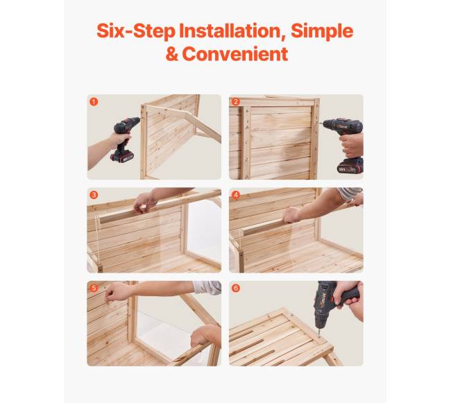 Medinė žiurkėno narvelio buveinė 40 cm3