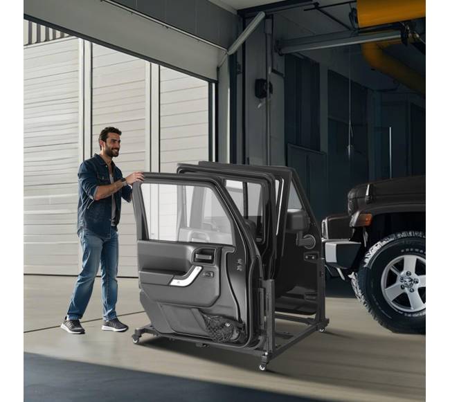 Keturios durys Jeep saugojimo vežimėlis7