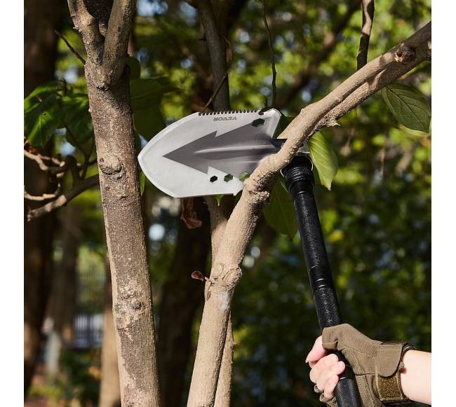 Išgyvenimo kastuvas 11 viename stovyklavimo įrankis7