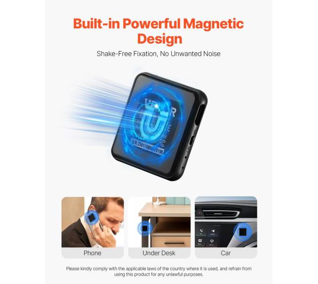 Mini skaitmeninis įrašymo įrenginys su magnetu5