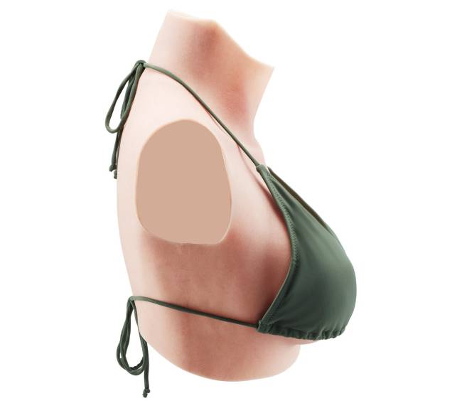Silikoninė krūtinės formos liemenė C dydžio9