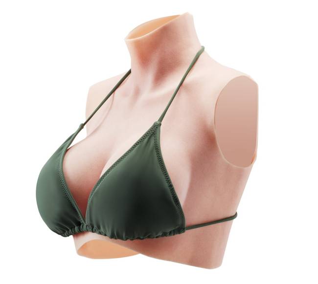 Silikoninė krūtinės formos liemenė C dydžio10