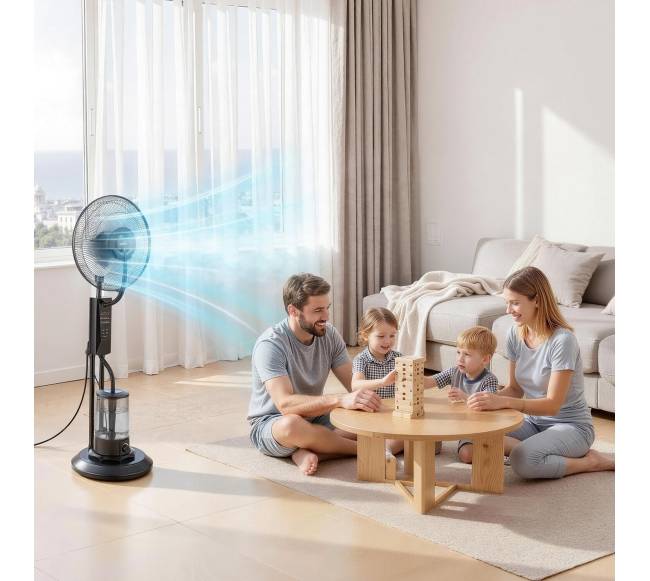 Vėjelis su drėkinimo funkcija, 3 greičiai7