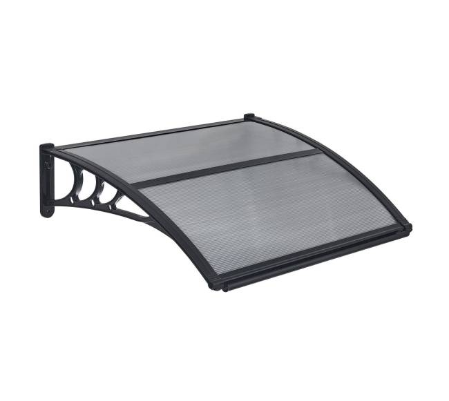 Prieangio durų stogelis, 76 x 99 cm, pilkas8