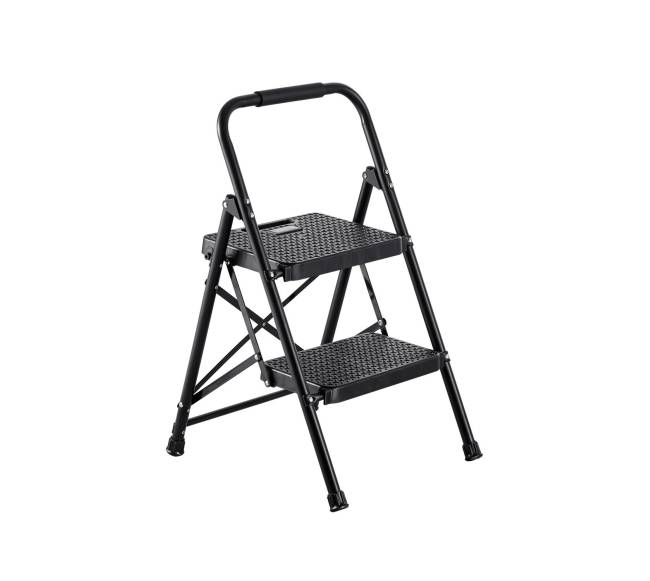 Dvipakopė kopėčia su neslystančiais pedalais0