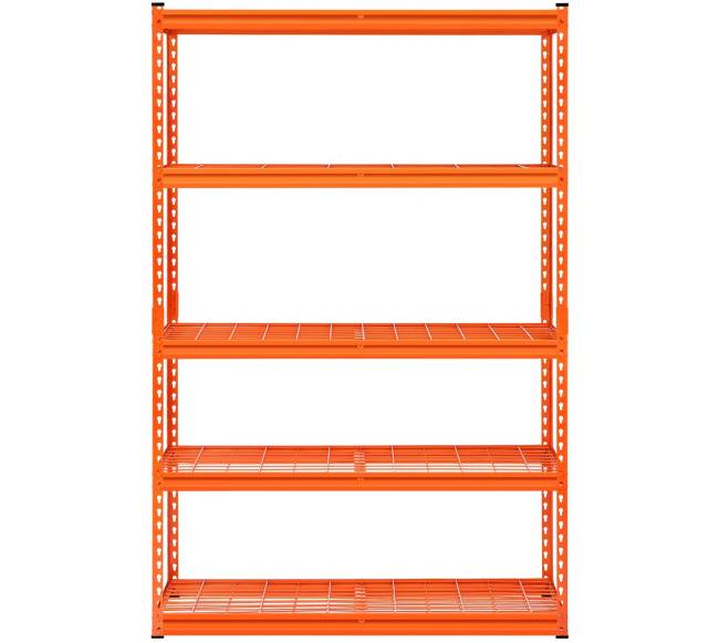 5 lygių reguliuojamos garažo lentynos0