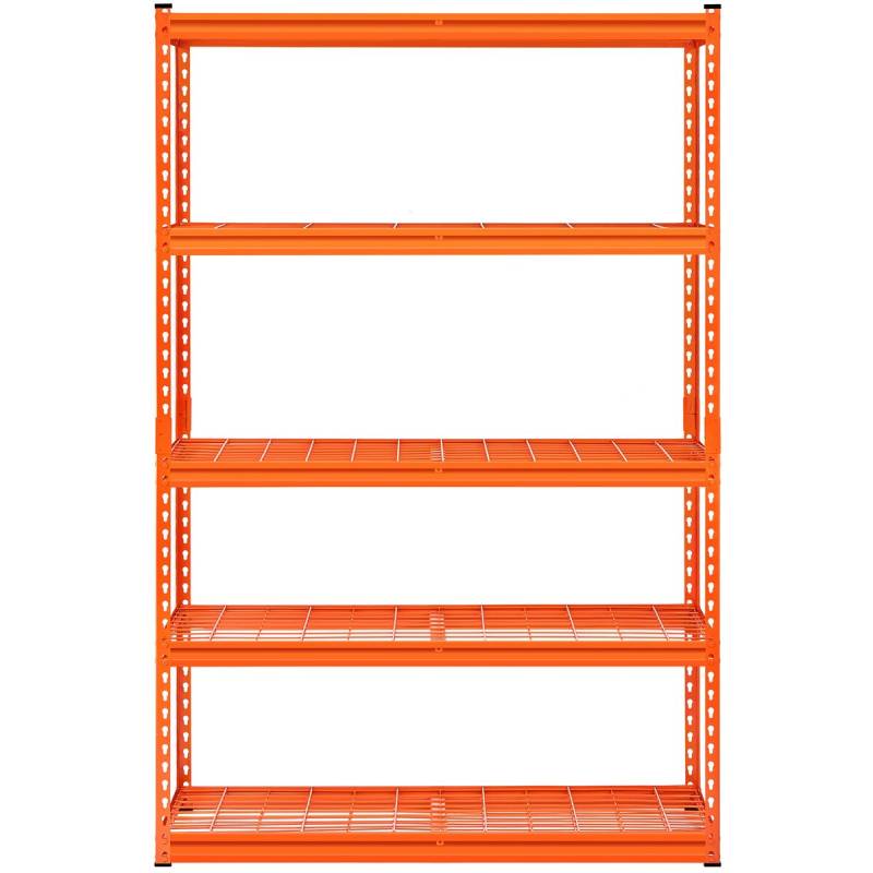 5 lygių reguliuojamos garažo lentynos0