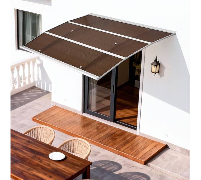 Durų stogelis 100 x 150 cm, polikarbonato7