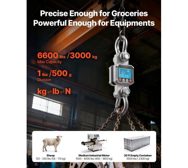 Pramoninės kranų svarstyklės 3000 kg1