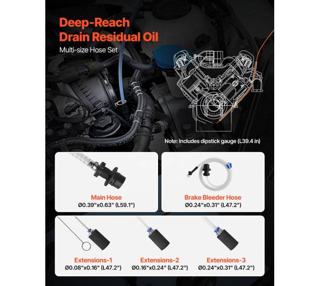 Skysčių ištraukiklis, 9.5 l talpa3