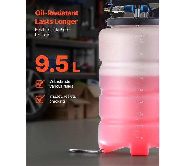 Skysčių ištraukiklis, 9.5 l talpa5